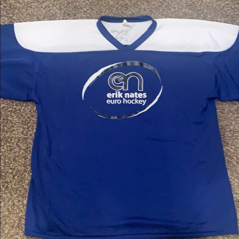 Erik Nates Euro Hockey Jersey